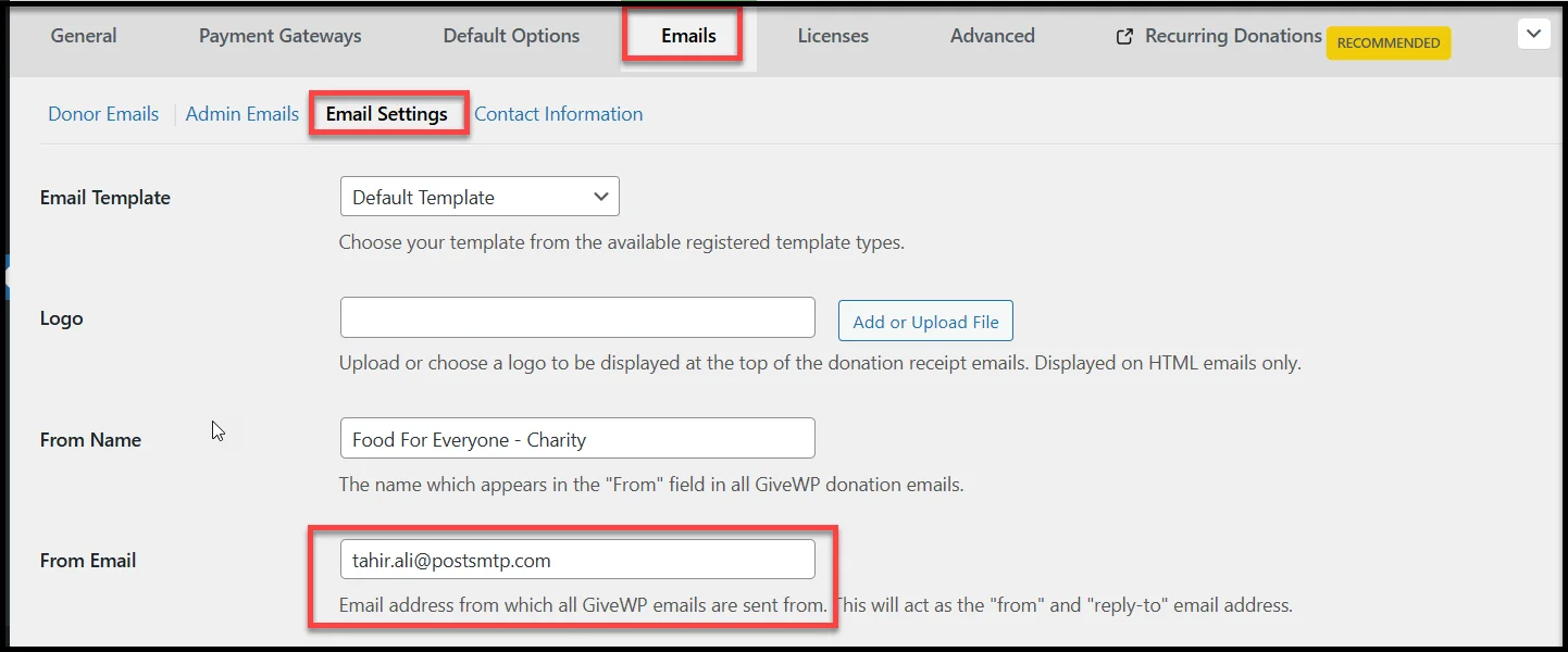 How to Fix the GiveWP Donor Email Not Sending Issue [Step-by-Step] - Post  SMTP
