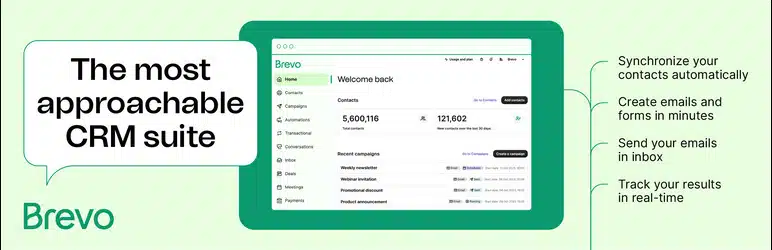 Brevo Email Marketing Platform – Connect Email Service with WordPress