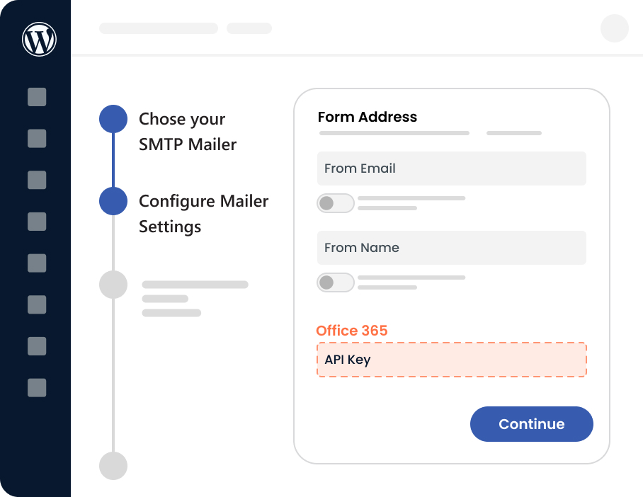 Add Sending Details & API Keys Add Sending Details & API Keys