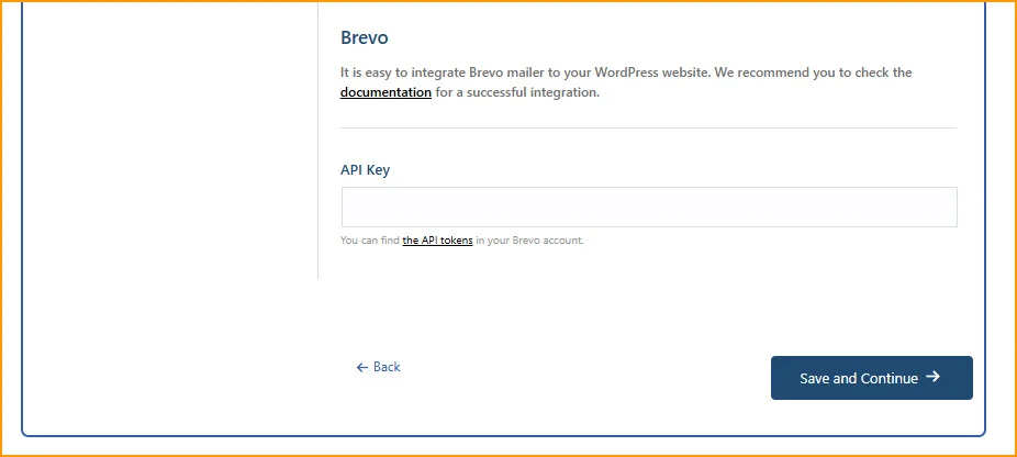 Brevo api key