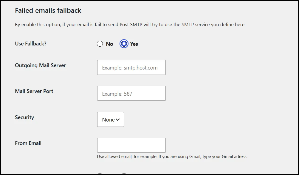 Configure fallback SMTP mailer for improved email deliverability