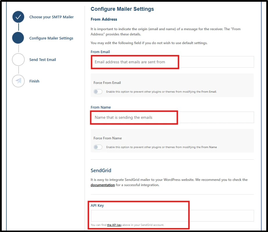 Configure SMTP mailer settings in Post SMTP