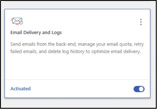 Enable the Email Delivery and Logs extension in Post SMTP Pro